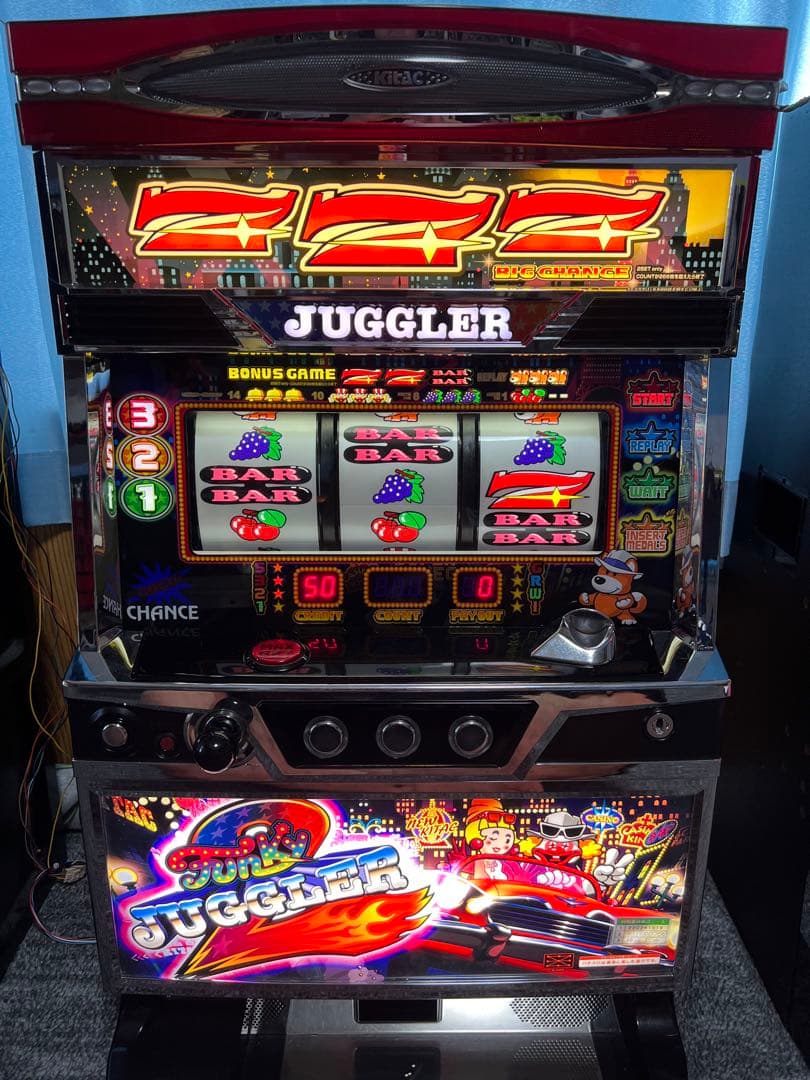 パチスロ実機　ファンキージャグラー2