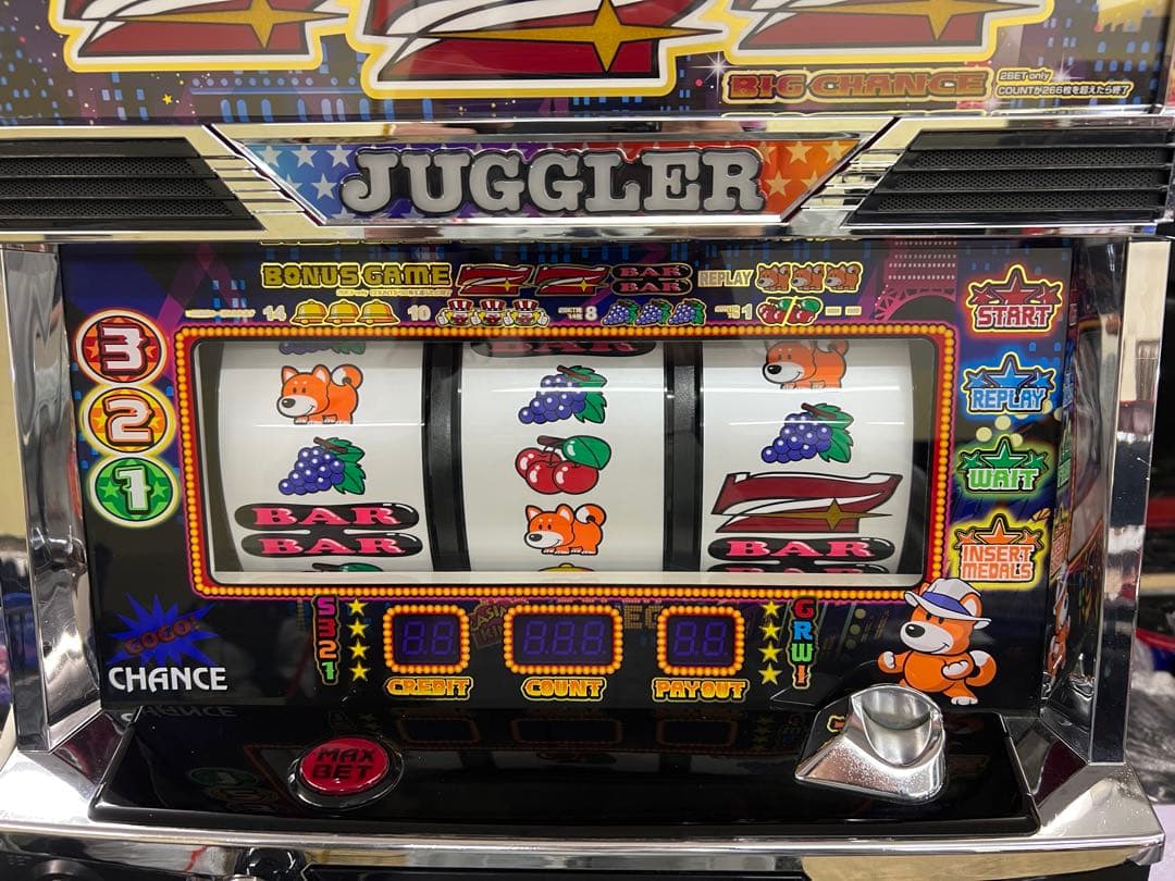 パチスロ実機　ファンキージャグラー2