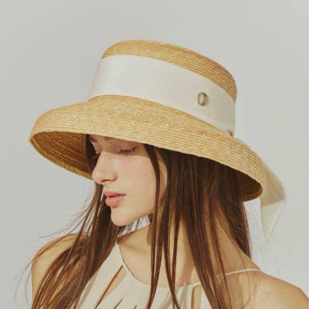 Chapeau d’ O 麦わら帽子 カサブランカ ホワイト