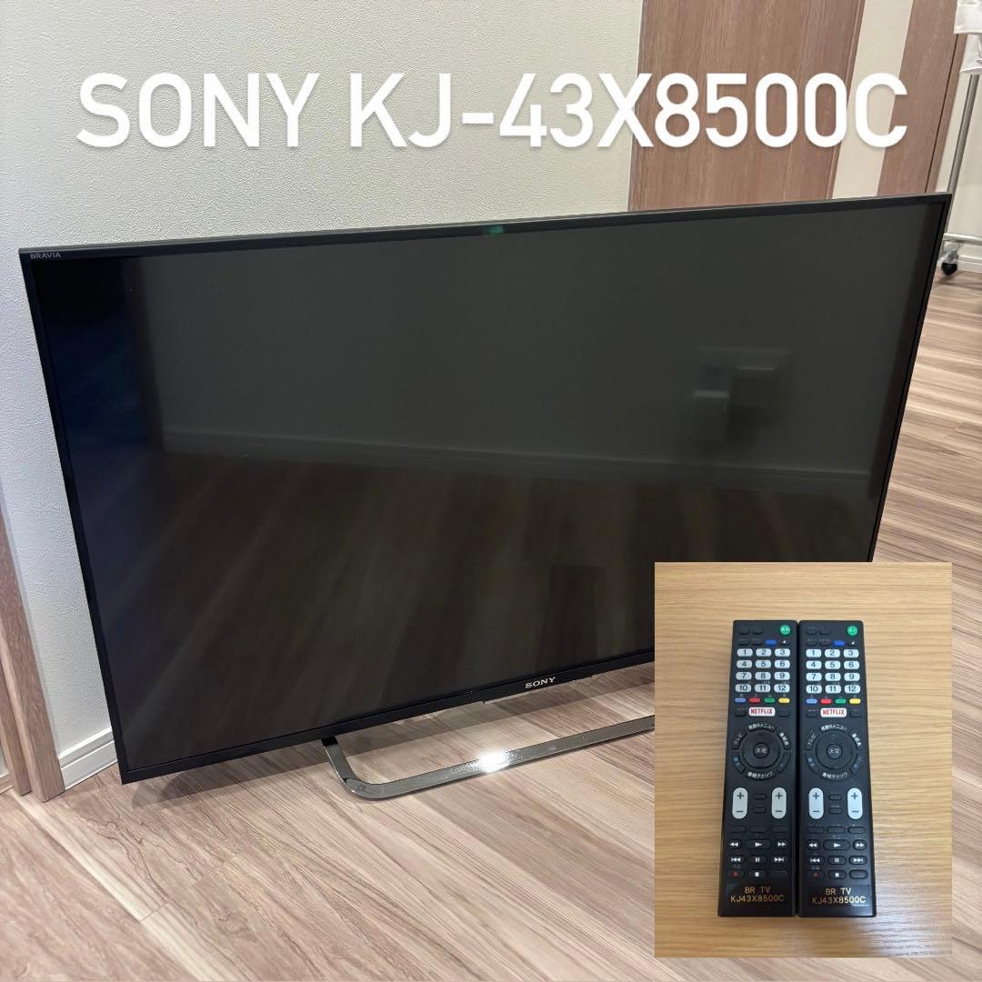 SONY KJ-43X8500C 液晶テレビ 43インチ リモコン BRAVIA