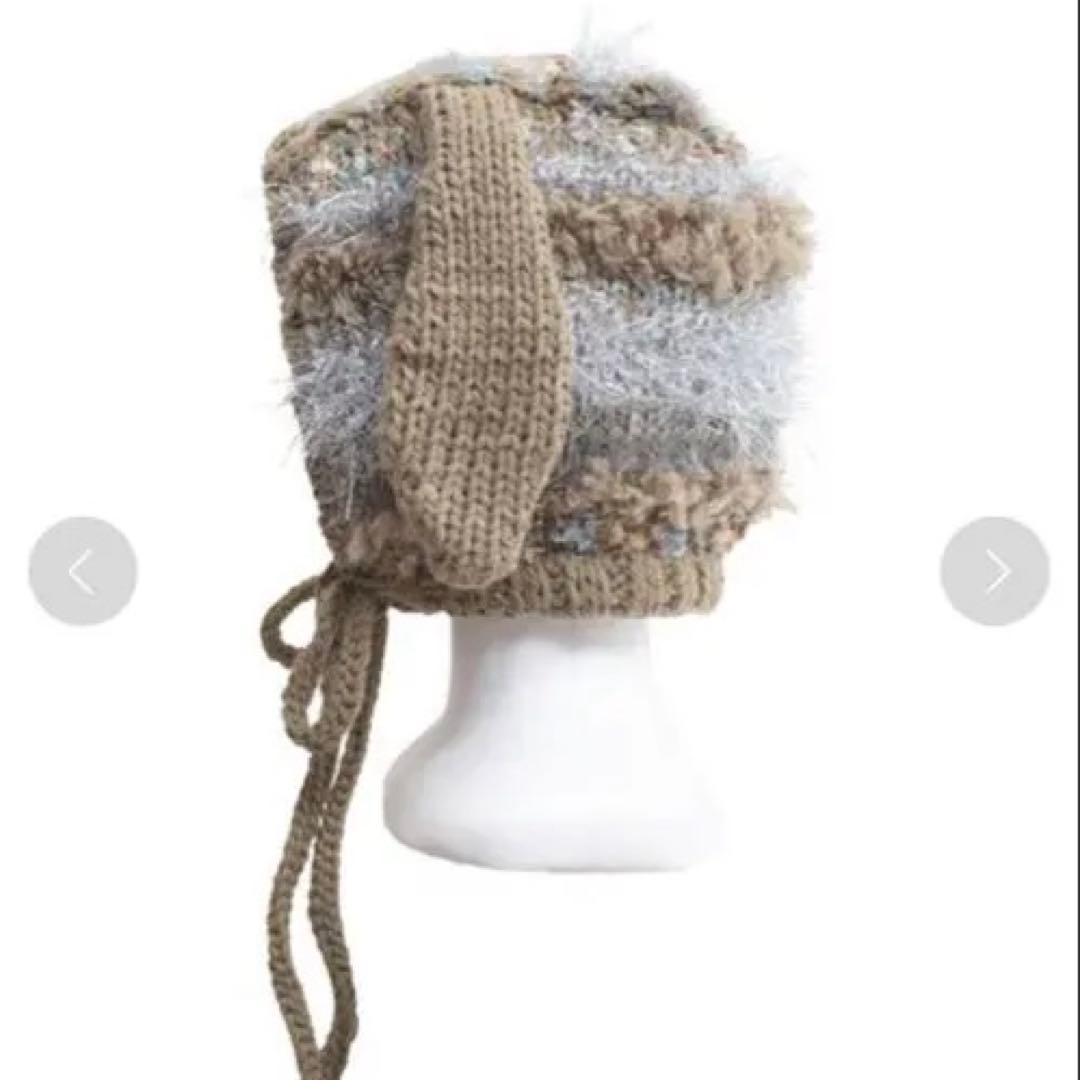 rurumu⭐︎usa-mimi knit cap/うさ耳ニット帽