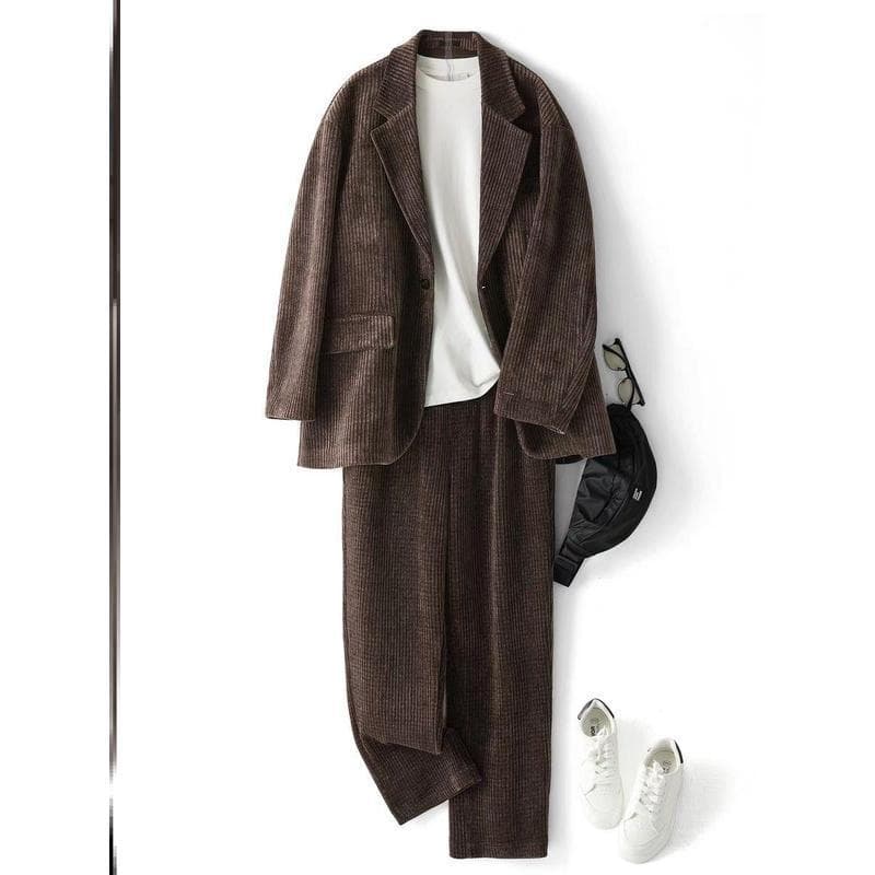 メンズ ノーリネン スーツ 2点セット ビジネス カジュアル プレゼント 黒