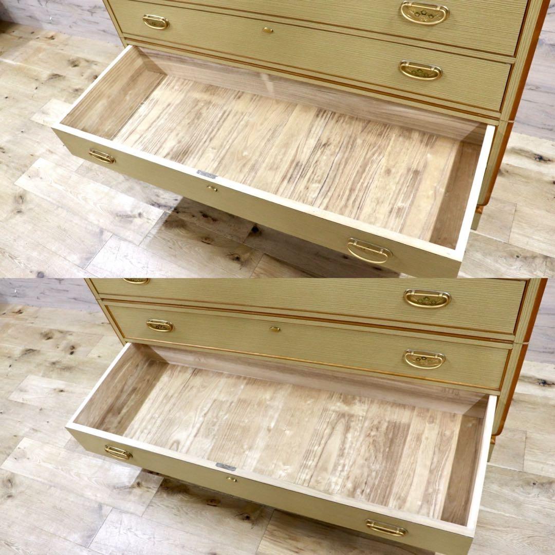 GMGK511○彩幸 整理箪笥 桐箪笥 9段チェスト タンス 収納家具 和家具