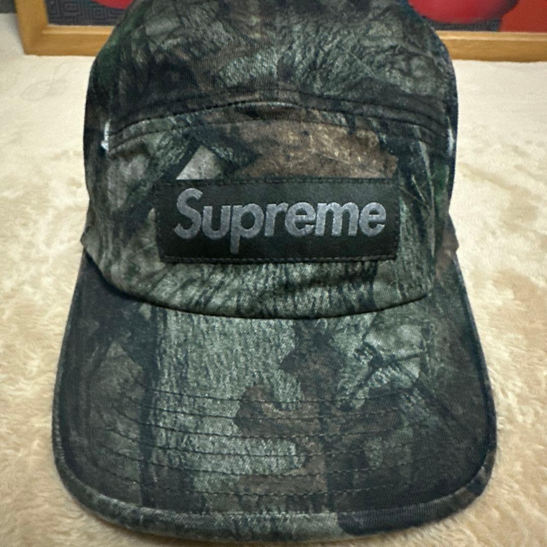 Supreme Overdyed Camp Cap リアルツリー カモ キャップ