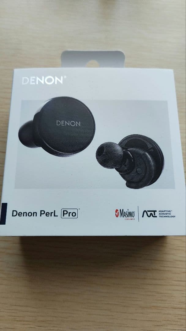 DENON Pearl Pro ワイヤレスイヤホン ブラック