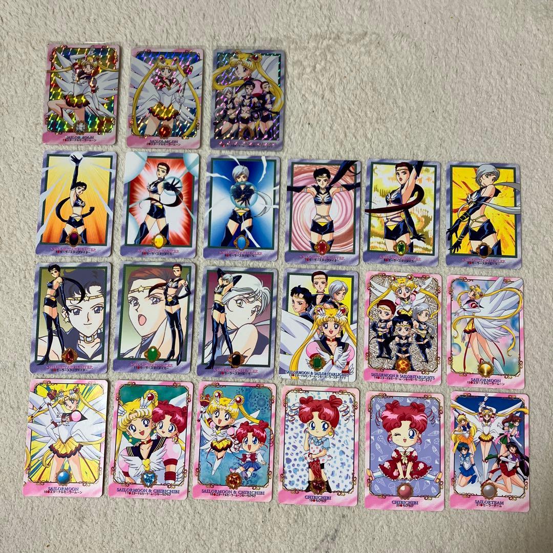 セーラームーンカード　ジュエリーコレクション　フルコンプ　キラ　バンダイ