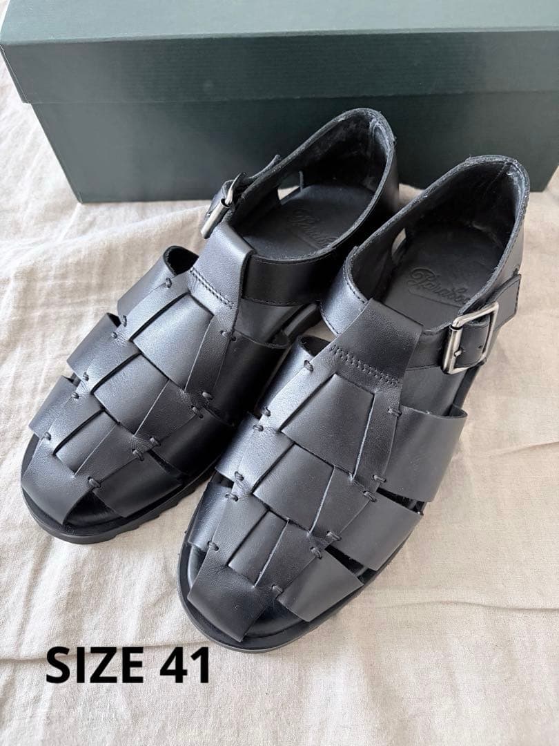 Paraboot パシフィック　黒　SIZE41