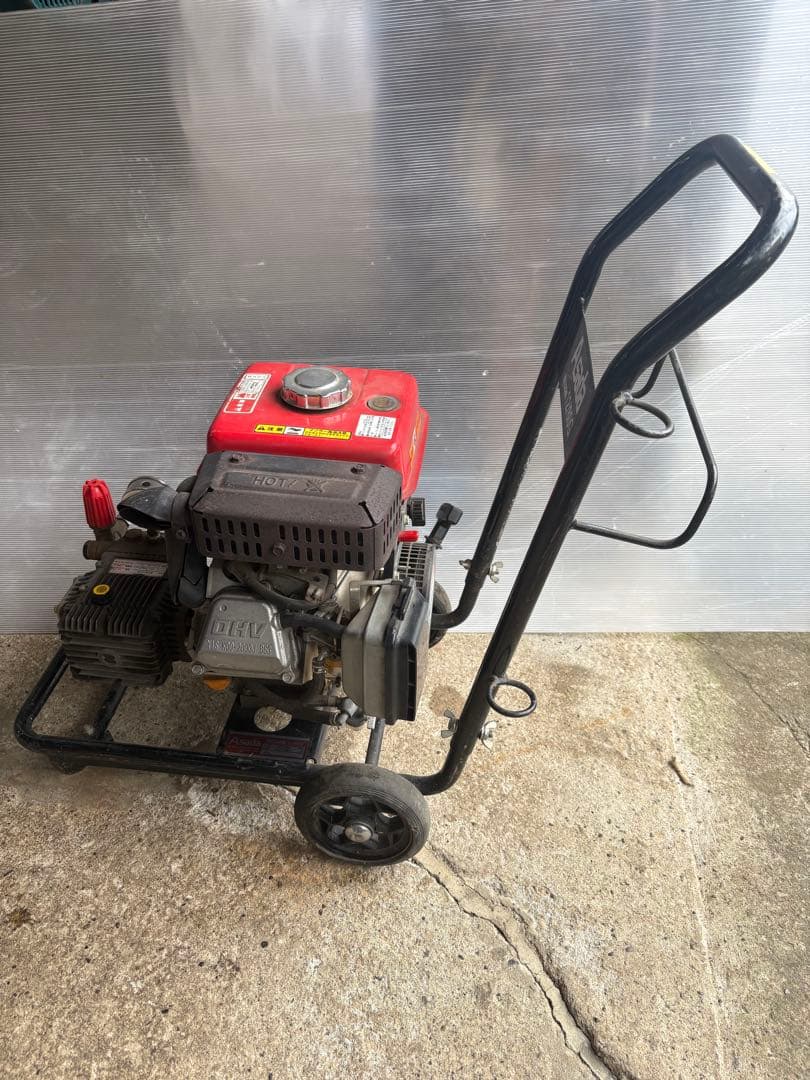 稼動品　エンジン高圧洗浄機 Asada アサダ 12/80G本体
