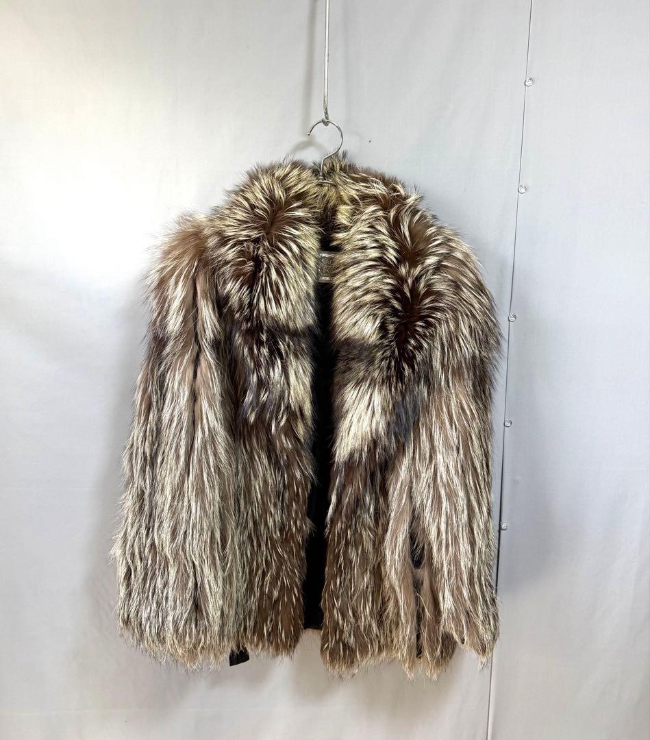 極肉厚SAGA FOX サガフォックス高級リアルファーコート　11