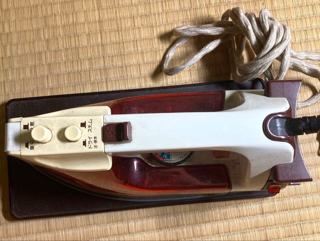 brother スチームアイロン HI-310 昭和レトロ　ジャンク品