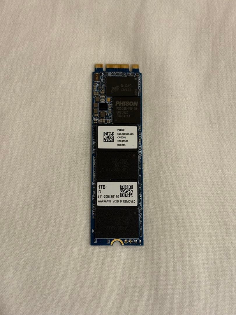 内蔵型SSD J02 PHISON m.2 SSD 1TB