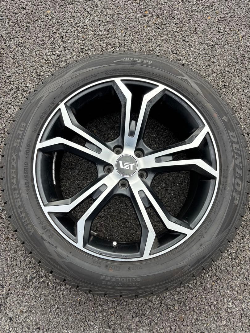 ボルボ　XC90　スタッドレス　DUNLOP　235/55R19