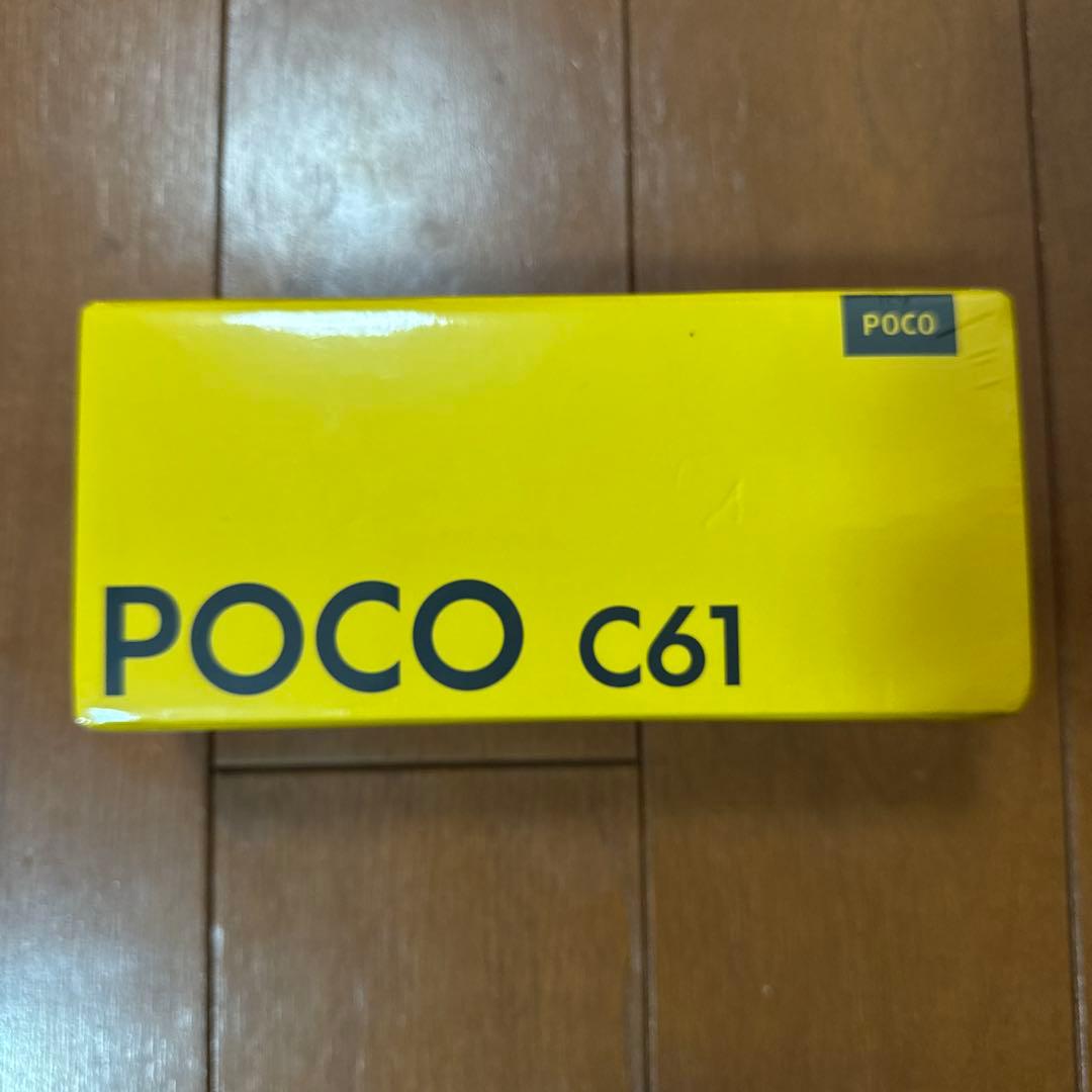 POCO C61 4GB/128GB 黒色