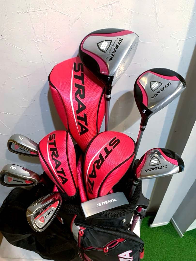 美品　キャロウェイ　ストラータ　レディースゴルフクラブ セット　可愛く優しい