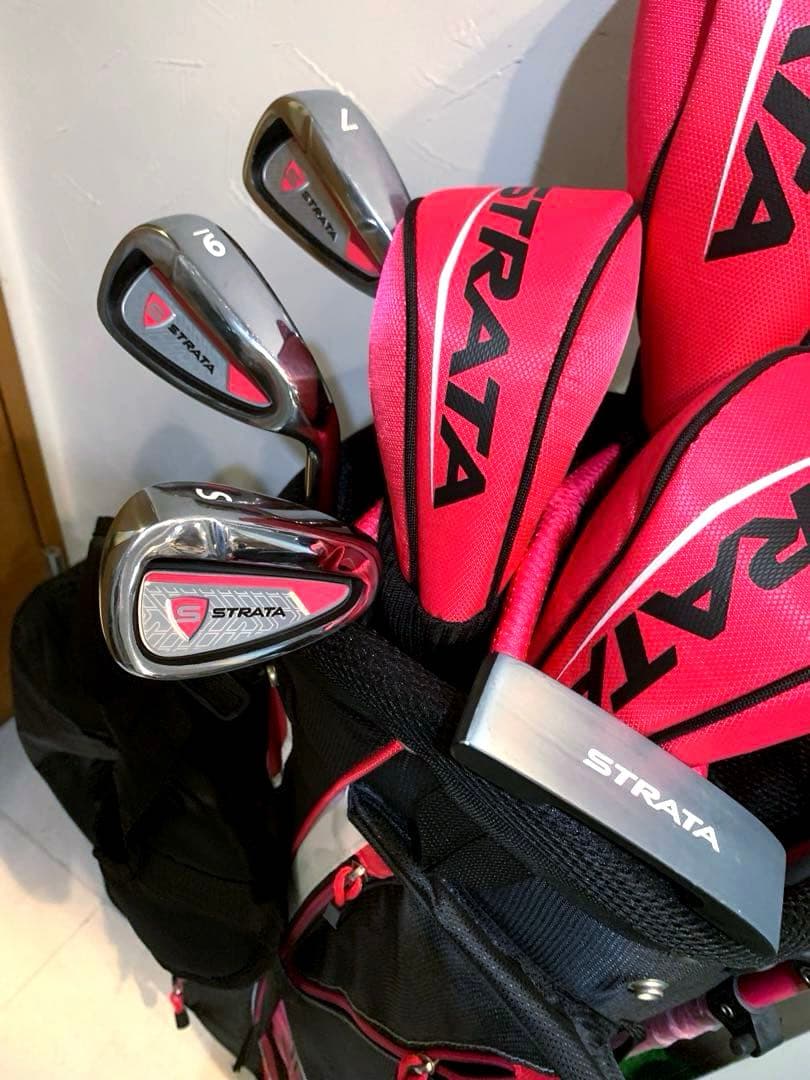 美品　キャロウェイ　ストラータ　レディースゴルフクラブ セット　可愛く優しい
