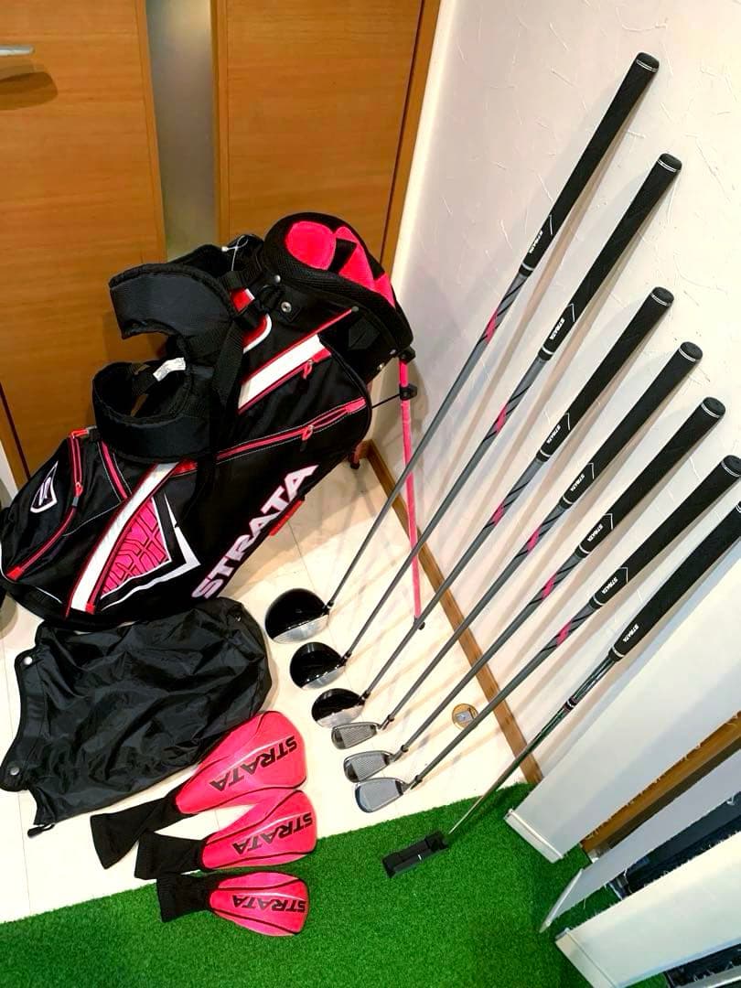 美品　キャロウェイ　ストラータ　レディースゴルフクラブ セット　可愛く優しい