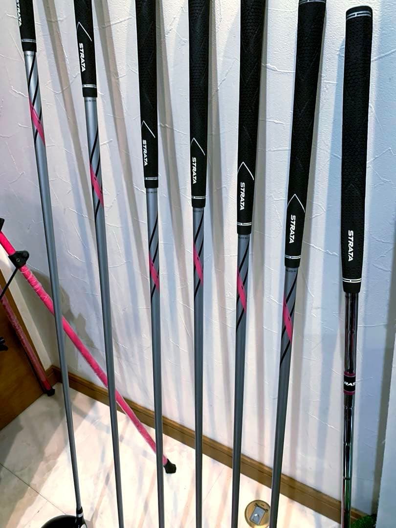 美品　キャロウェイ　ストラータ　レディースゴルフクラブ セット　可愛く優しい