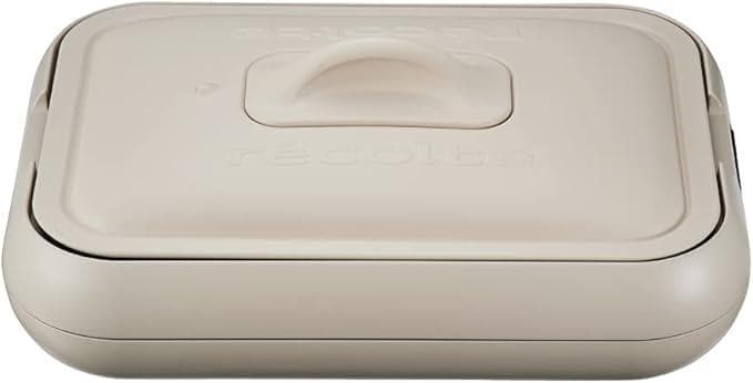 【新品未使用】レコルト ホットプレート クリームホワイト RHP-1(W)