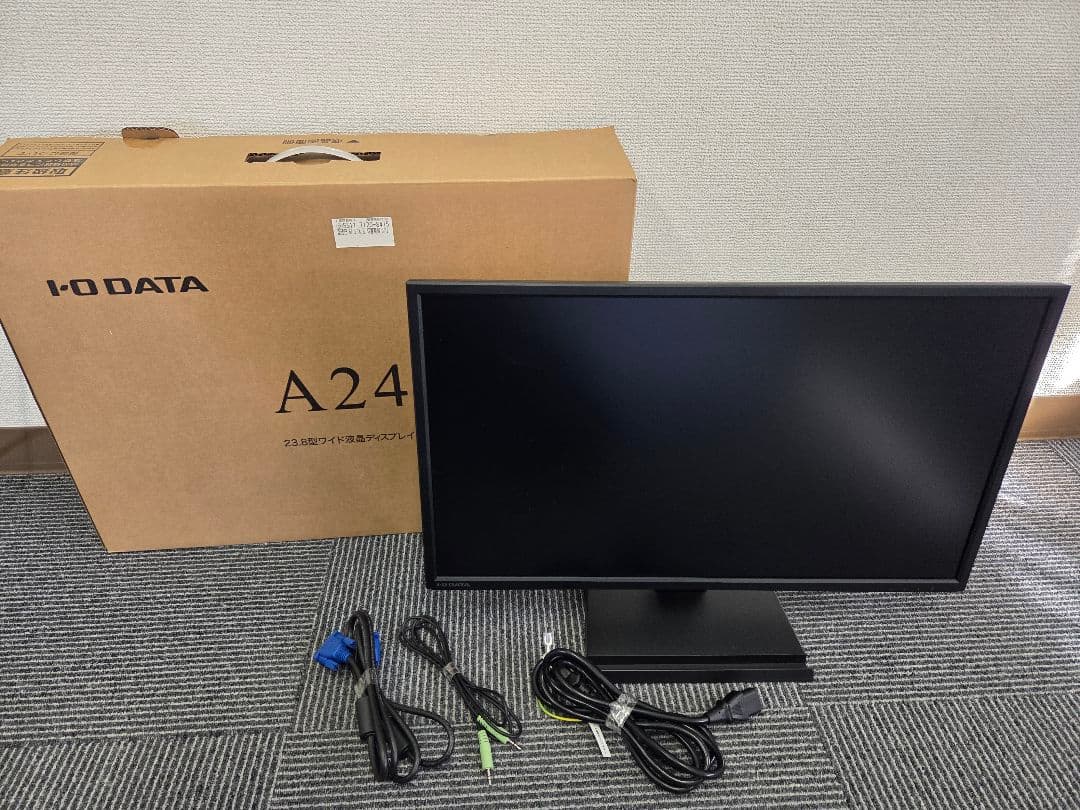 新品同様I-O DATA 23ワイド液晶ディスプレイLCD-AH241EDB-B