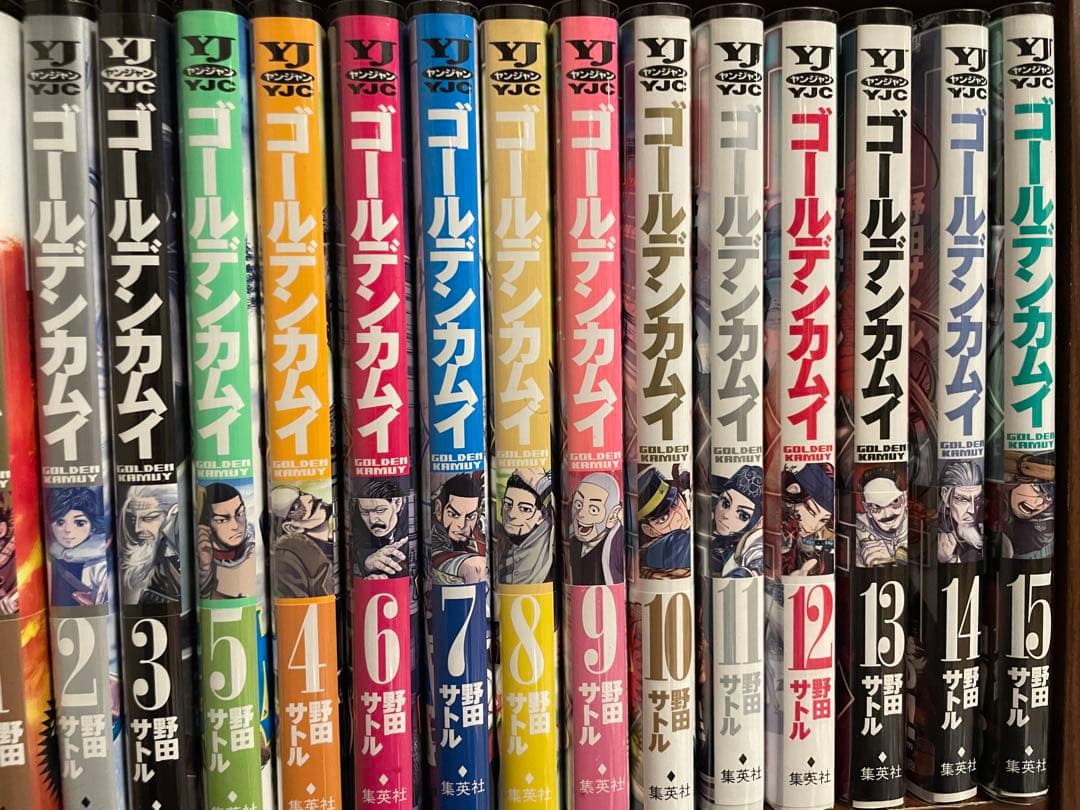 ゴールデンカムイ　全巻初版チラシ帯完備品