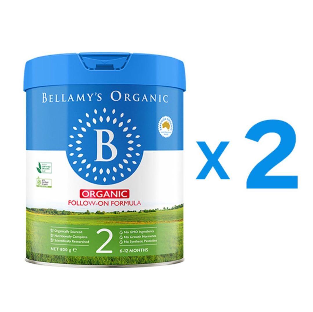 2缶 Bellamy’s ベラミーズ オーガニック 粉ミルク S2 mydeen