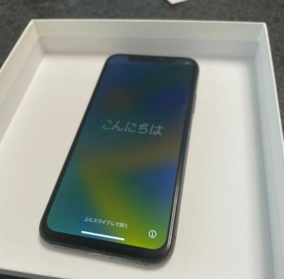 iPhone X スペースグレー 64GB