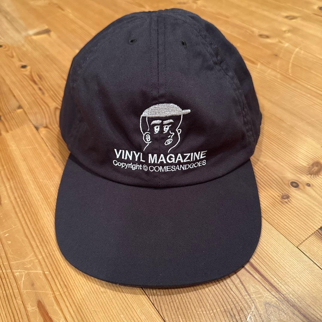 帽子 comesandgoes VINYL MAGAZINE CAP part.1