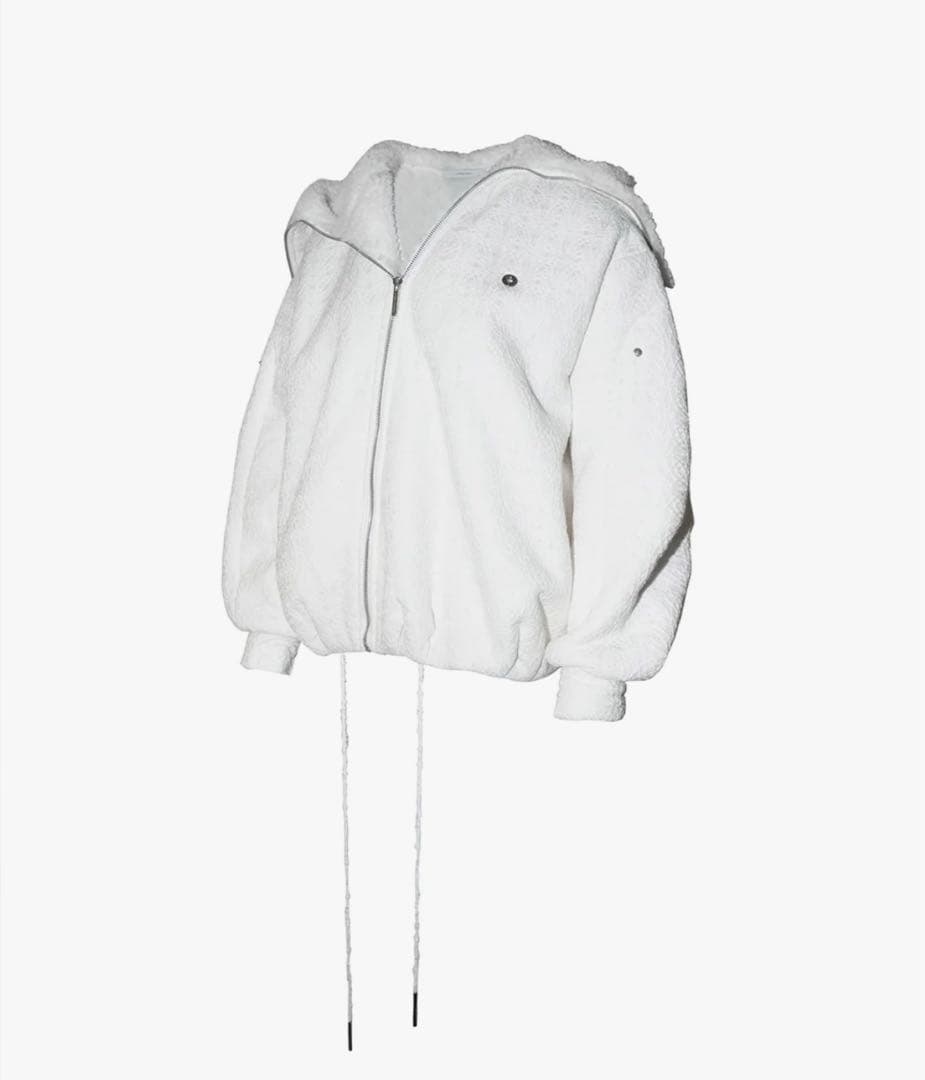 ジャケット・アウター theredthread S ring asymmetry hoodie