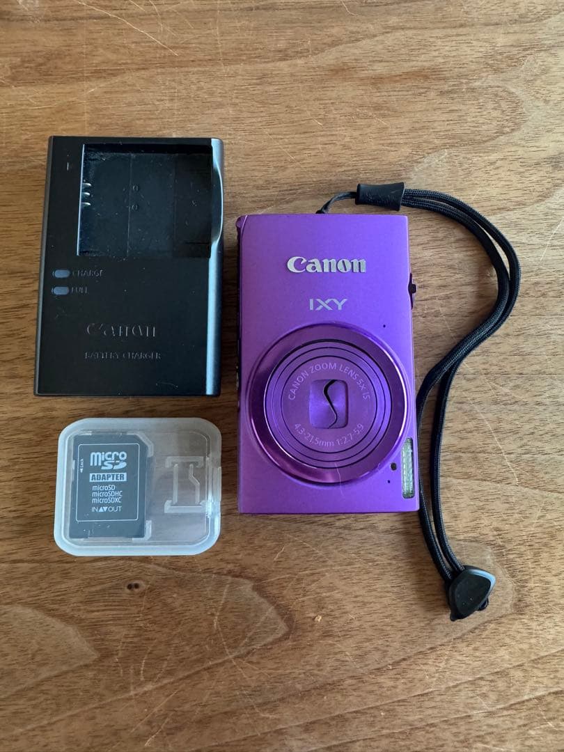 【動作確認済み】Canon IXY 430F パープル