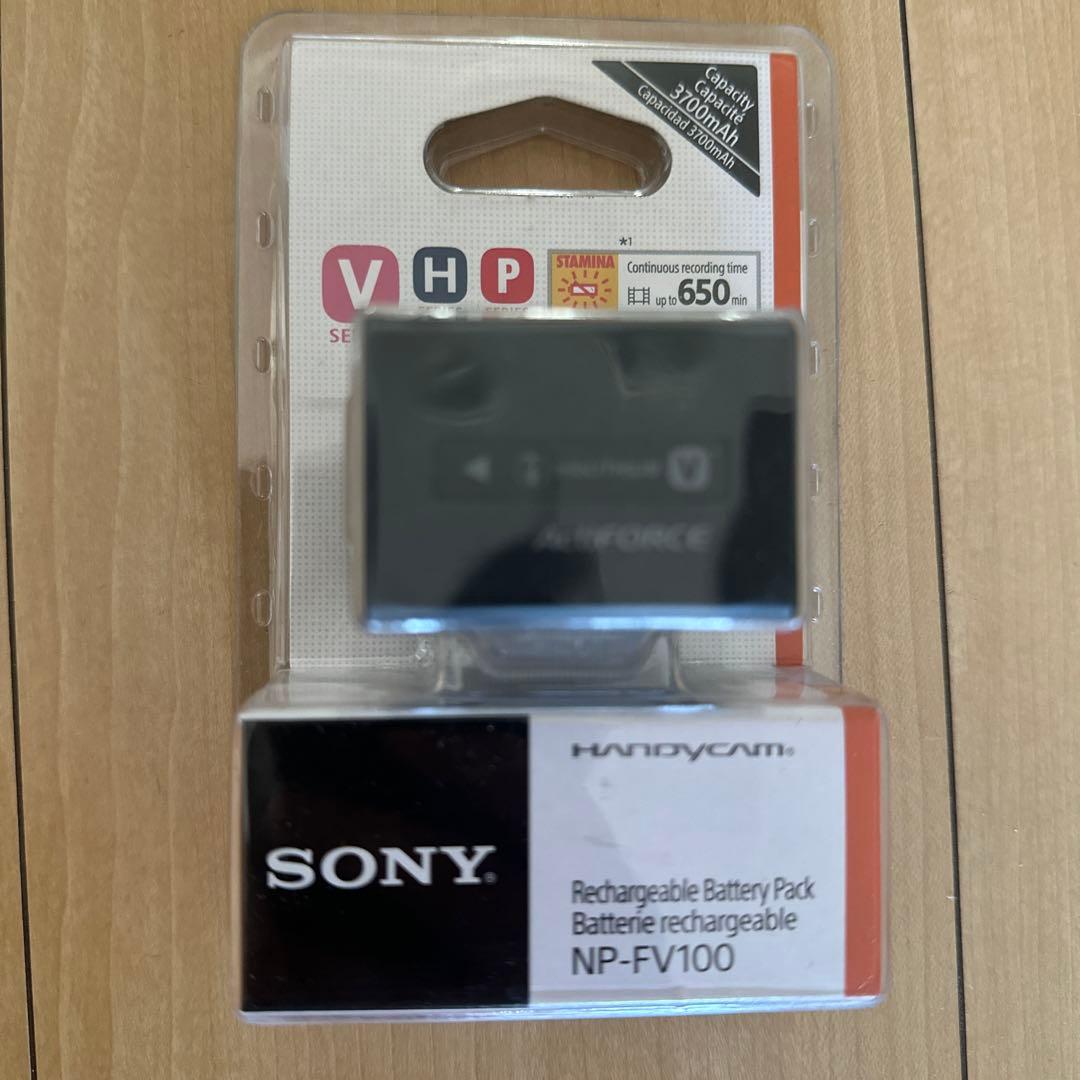 SONY バッテリー NP-FV100
