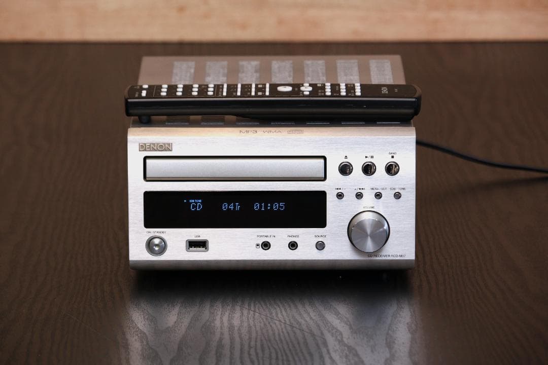 DENON RCD-M37 CDレシーバー　チューナーアンプ　完動品　美品