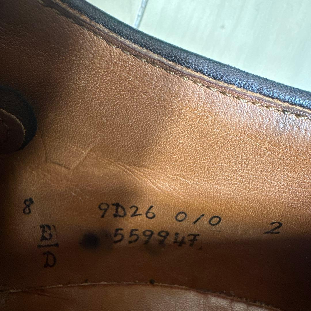 ALDEN ユナイテッドアローズ別注 キャップトゥ 黒 ヴィンテージスチール装着