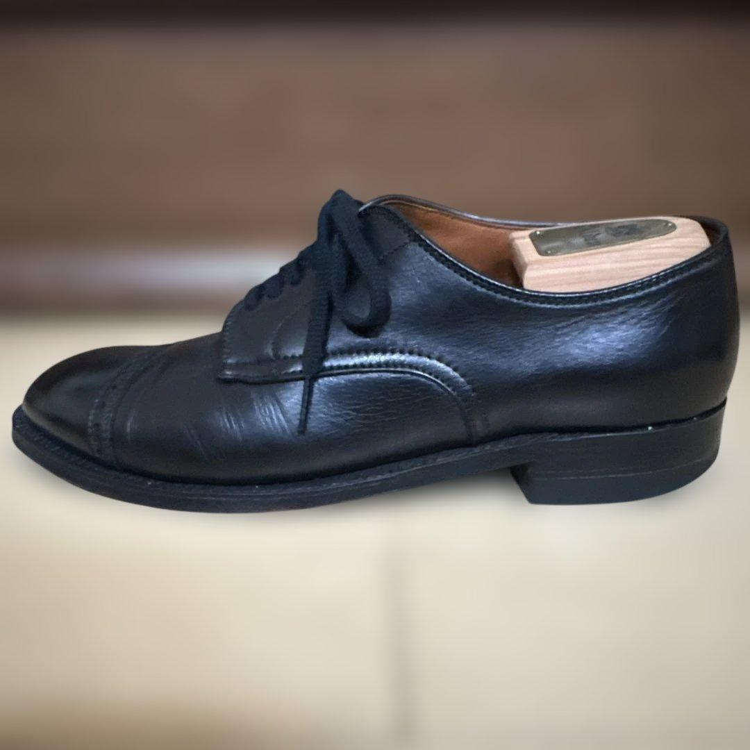 ALDEN ユナイテッドアローズ別注 キャップトゥ 黒 ヴィンテージスチール装着