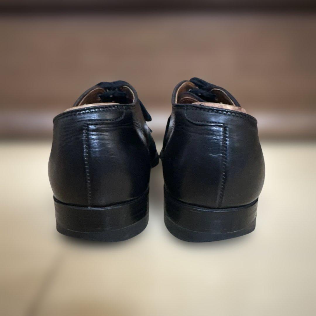 ALDEN ユナイテッドアローズ別注 キャップトゥ 黒 ヴィンテージスチール装着