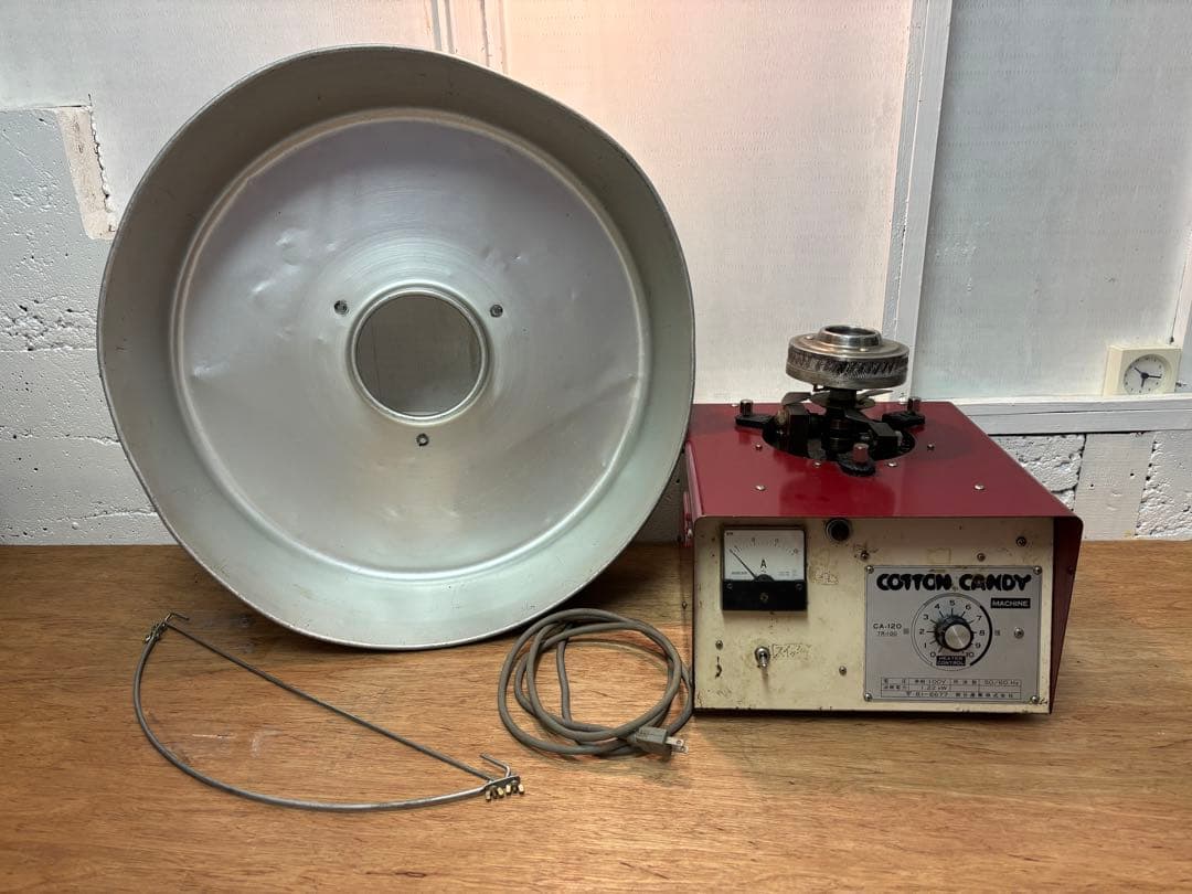 引き渡し限定✰綿菓子製造機 CA-120 コットンキャンディ屋台業務用