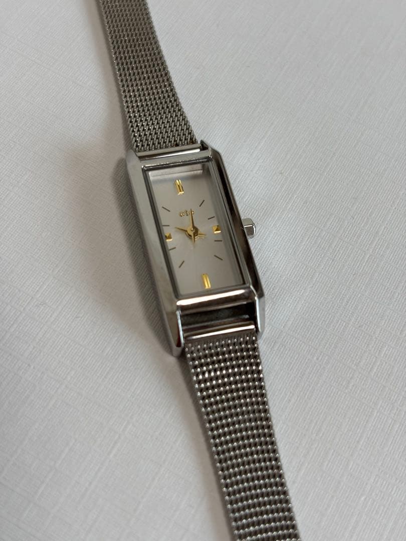 ete エテ 腕時計 シルバー 電池切れ