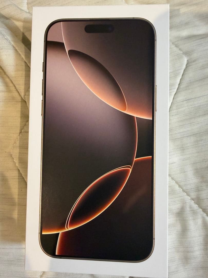 iPhone 16 pro Max デザートチタニウム　256GB A3295