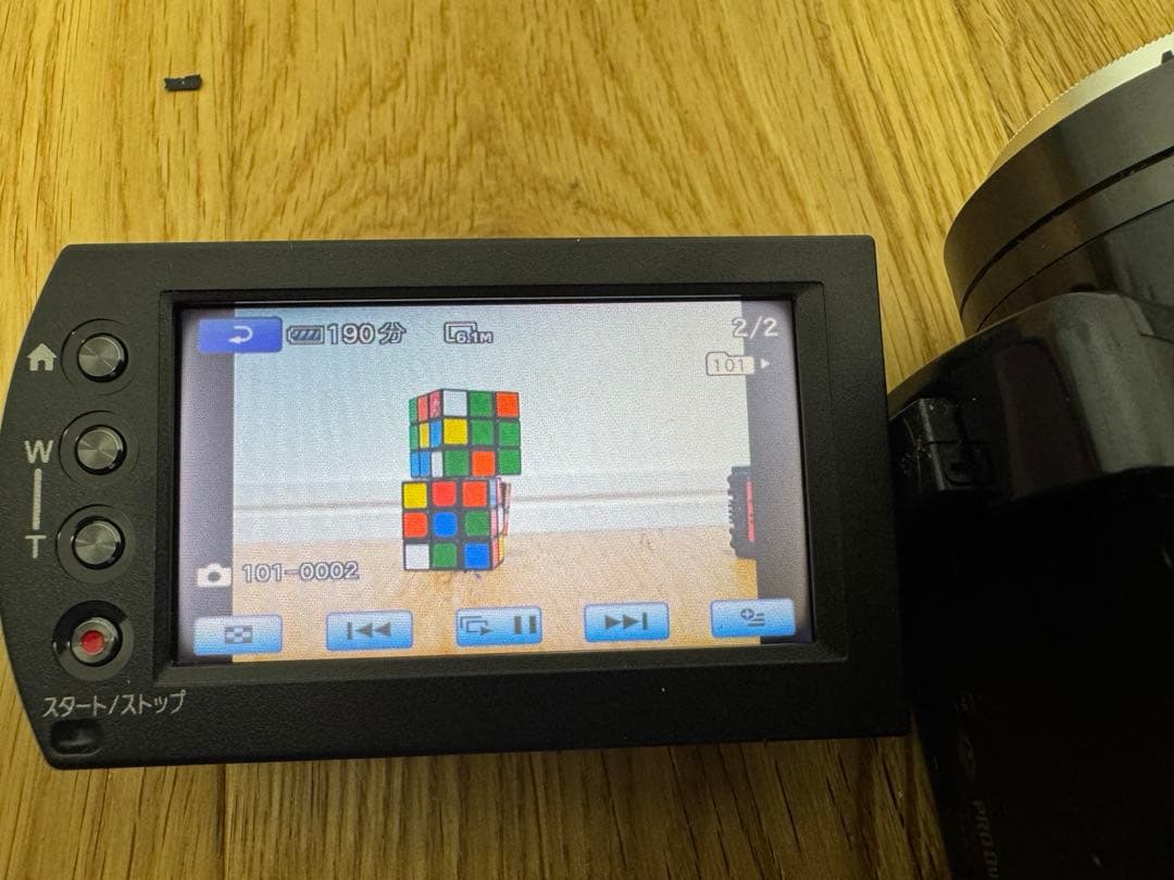 動作確認 ソニーSONY デジタルビデオカメラ 2セット