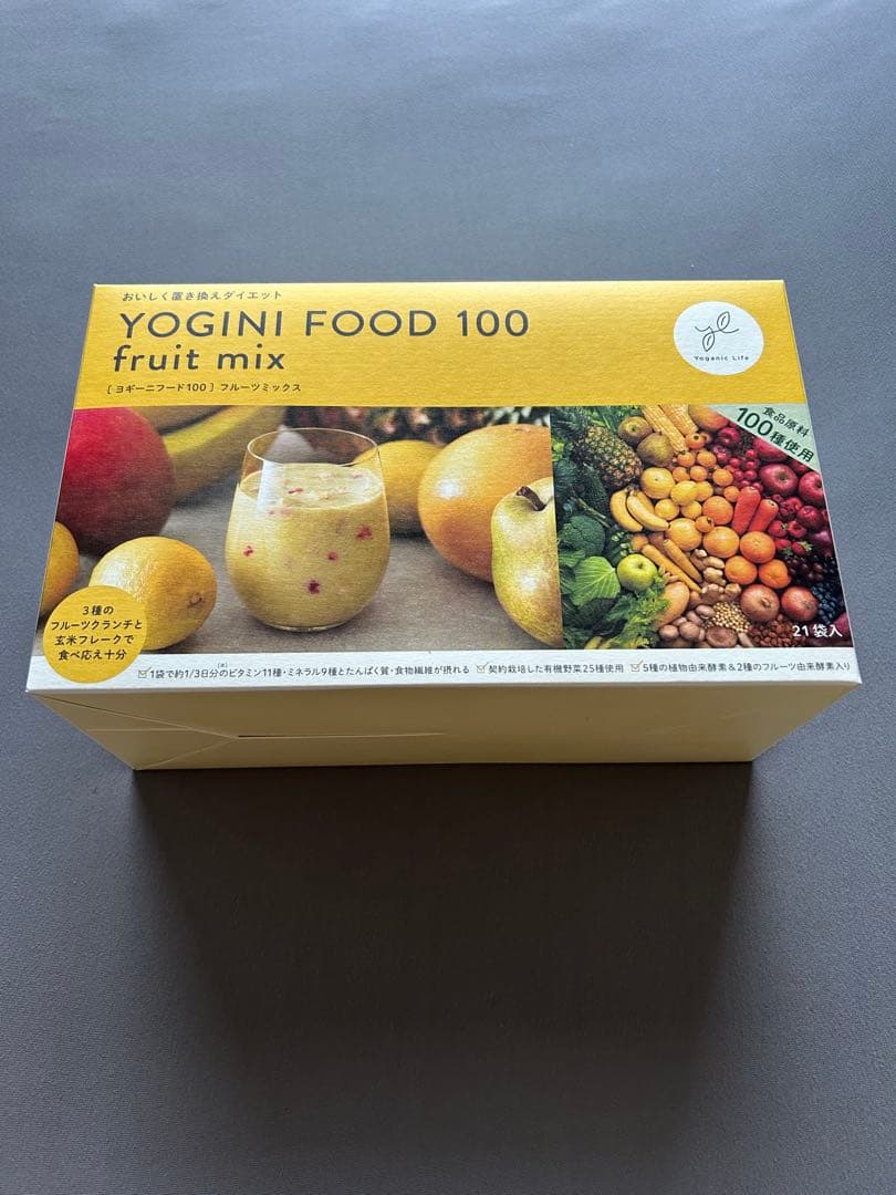 YOGINI FOOD 100 フルーツミックス １箱／21袋入／LAVA
