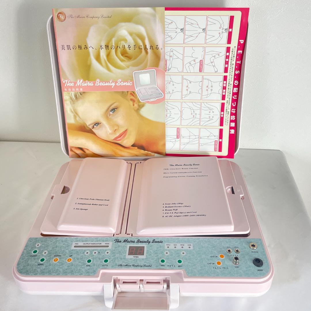 ザ・マイラ ビューティーソニック 超音波イオン 導入P.E.T.Sマイラソニック