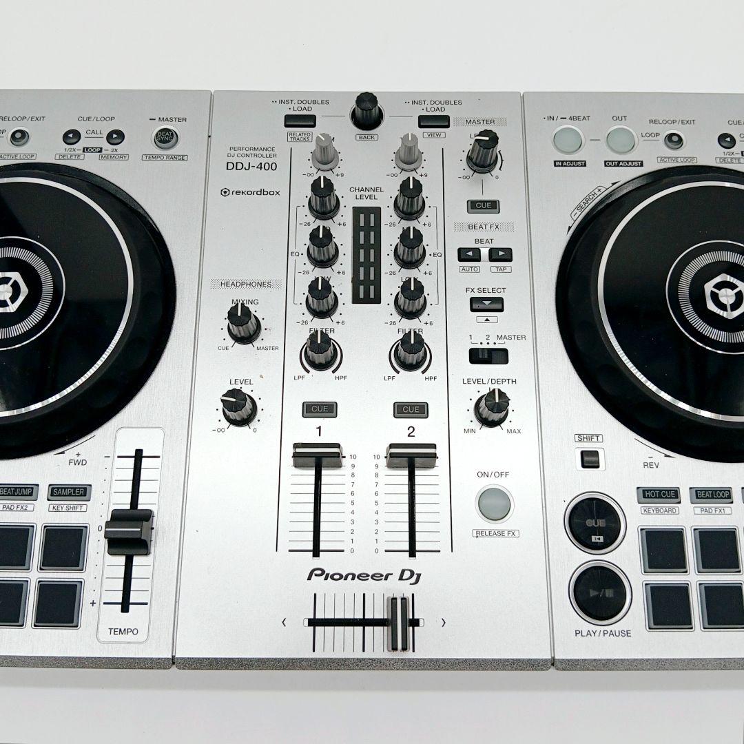 Pioneer DJコントローラー DDJ-400-S 限定カラー シルバー