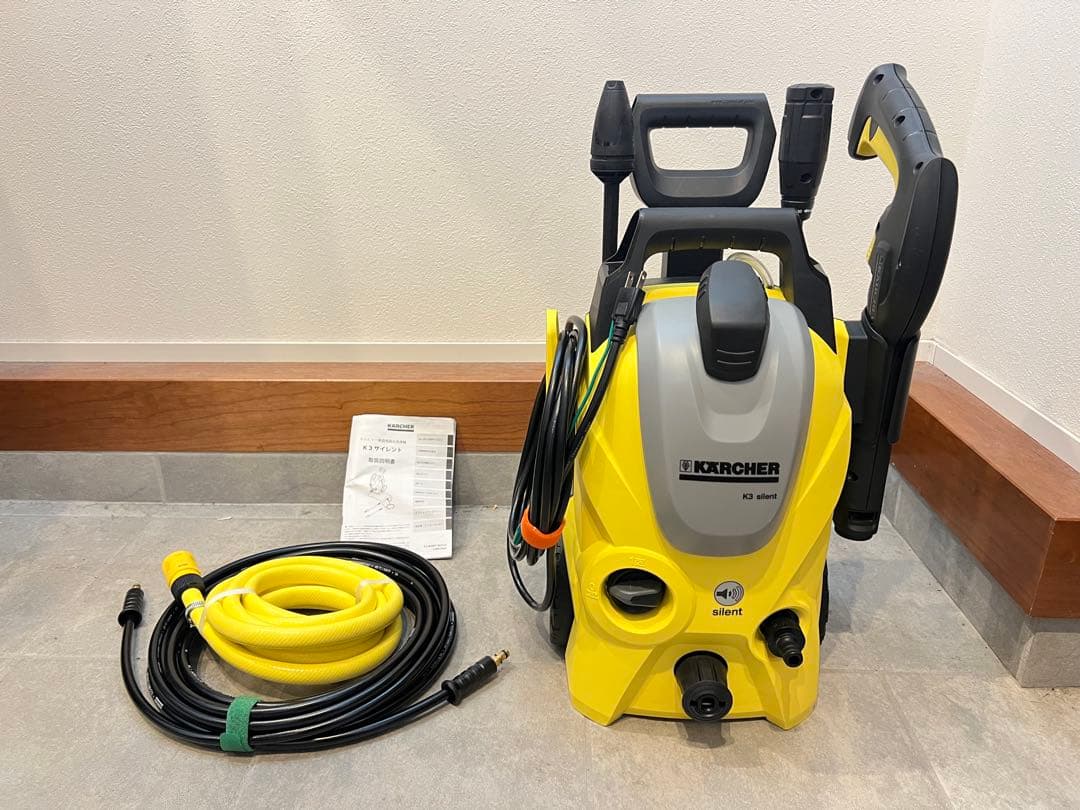 【美品】KARCHER K3 サイレント 60Hz 高圧洗浄機