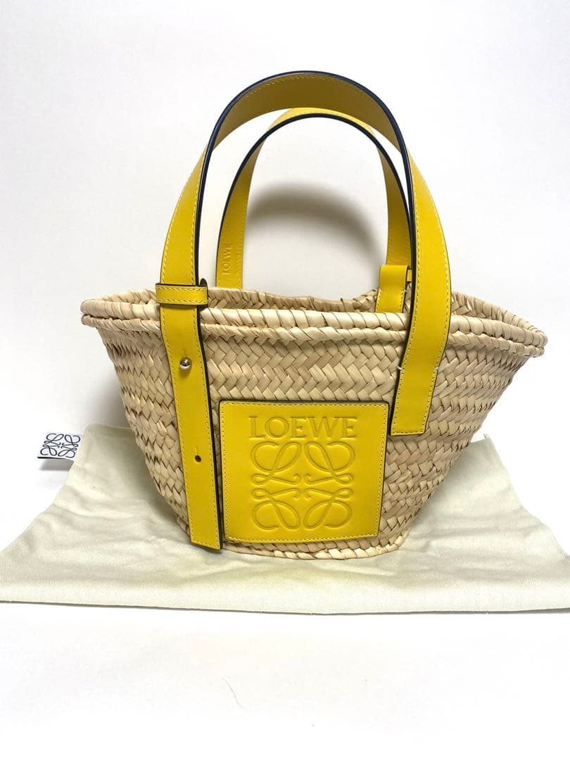 violet's　未使用品　ロエベかごバッグ　バスケット　スモール