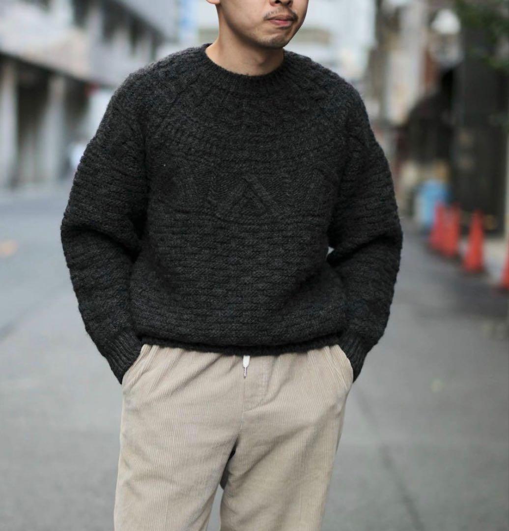 BATONER バトナー SPREAD ALAN CREW NECK