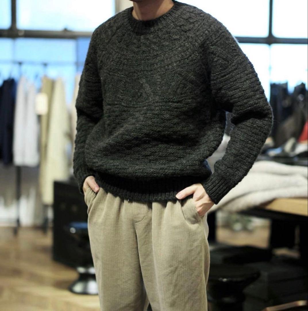 BATONER バトナー SPREAD ALAN CREW NECK