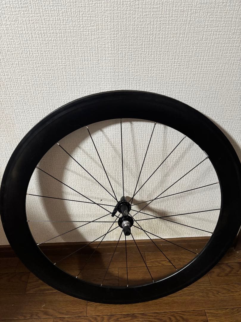tuカーボンホイール フロント60mmハイト