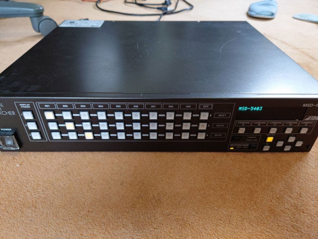 デジタルマルチスイッチャー MSD-5403