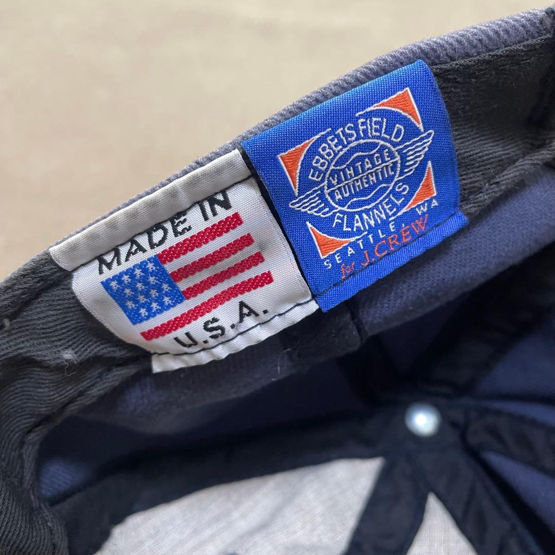 00s J.crew エベッツフィールド キャップ ビンテージ usa製 old