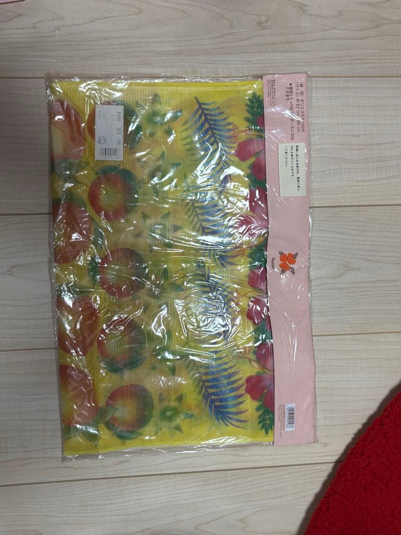 当時物 ハローキティ フルーツ柄 のれん