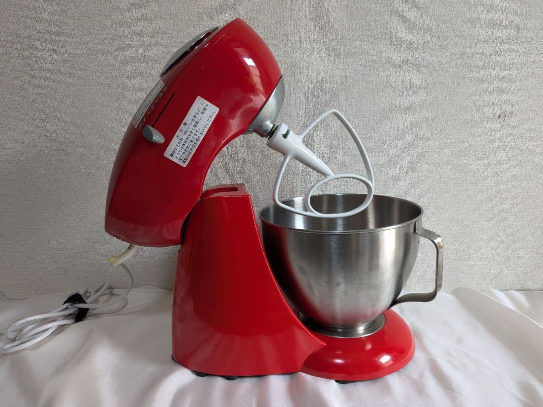 貝印 スタンドオートミキサー メランジュールロボ ヴィヴィアンレッド